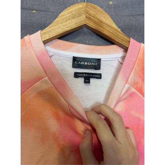 NWT Carbon38 Tropical Palm Tree Crewneck - Picture 5 of 7